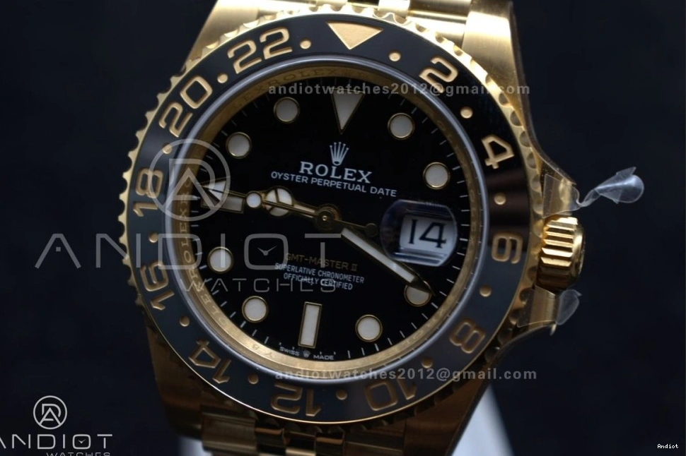 Dial Edition 126718 CHS on GMT 1:1 Black II DD3285 Bracelet Clean Master Jubilee Best GRNR YG 0422